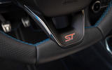 Ford Fiesta ST Edition 2020 UK first drive review - steering wheel trim