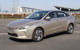 Geely Geometry A 2019 prototype drive - static front