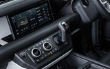 8 Land Rover Defender 90 D250 2021 UK first drive review infotainment