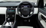 Land Rover Discovery Sport P300 PHEV 2020 UK first drive review - steering wheel