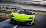 McLaren 600LT Spider 2019 first drive review - track front