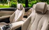 Mercedes-Benz E-Class e450 Cabriolet 2020 UK first drive review - front seats