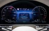 Mercedes-Benz S Class S580e 2020 first drive review - instruments