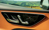 8 Mercedes C300d 2021 UK first drive review seat controls