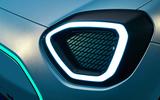 Mini Aceman concept 2022 headlight detail