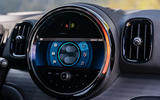 Mini Countryman Cooper S E All4 2020 first drive review - infotainment