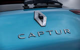 Renault Captur E-Tech PHEV 2020 UK first drive review - rear badge
