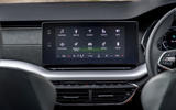 Skoda Octavia IV 2020 first drive review - infotainment