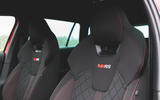 Skoda Octavia vRS iV 2020 UK First drive - front seats