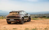 Porsche Macan prototype 2018 static rear