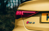 81 BMW M3 vs Audi RS3 saloon 2021 RS3 rear lights