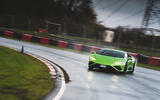Britain's best drivers car 2020 - Lamborghini drift front