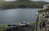 82 Ford Mustang Mach e vs Sierra Cosworth static rear