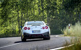 Nissan GT-R Nismo 2020 official reveal - cornering rear