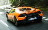 83 fastest cars tested by Autocar Lambo huracan performante
