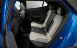 Peugeot e-2008 reveal studio - rear seats