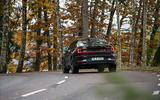 2020 Polestar 2 prototype drive - on the road cornering rear