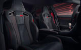 Honda Civic Type R sport line 2020 official press photos - seats