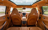 2020 Aston Martin DBX camouflaged prototype ride - interior