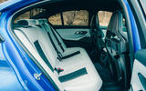 85 BMW M3 vs Audi RS3 saloon 2021 m3 rear seats