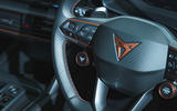 85 Cupra Formentor vs Hyundai Kona N 2022 Cupra steering wheel