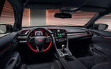 Honda Civic Type R sport line 2020 official press photos - dashboard