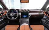 85 Mercedes Benz C Class 2021 official images dashboard brown