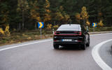 2020 Polestar 2 prototype drive - on the road rear
