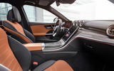 86 Mercedes Benz C Class 2021 official images interior brown