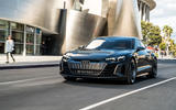 Audi E-tron GT concept 2020 prototype first drive review - on the road front