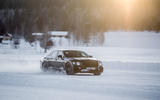 Bentley Flying Spur 2020 development ride - on snow