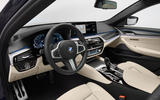 BMW 530e 2020 facelift official images - interior