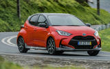 2020 Toyota Yaris prototype drive - on the road front