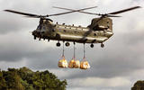88 Christmas road test 2021 RAF Chinook carrying