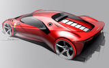 Ferrari P80/C 2019 reveal official pictures - sketch