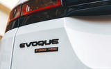 Land Rover Range Rover Evoque 2019 first ride review - rear badge