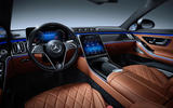 2021 Mercedes-Benz S-Class official reveal images - dashboard