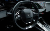 88 Peugeot 308 2021 official reveal images steering wheel