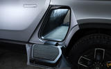 Rivian R1T electric pick-up reveal - side storage