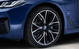 BMW 530e 2020 facelift official images - alloy wheels