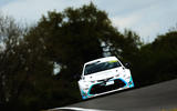 89 BTCC hybrid racer debut feature on track front