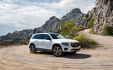 Mercedes-Benz GLB 2019 official reveal - cornering side