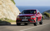 Mercedes GLC Coupe 2019 press - on the road nose