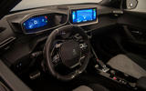 Peugeot e-2008 reveal studio - cabin