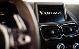 Aston Martin Vantage infotainment