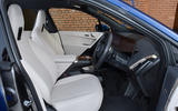 9 BMW iX xDrive40 2021 UK first drive review cabin