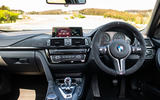 BMW M3 CS 2018 review dashboard