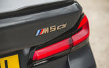 9 BMW M5 CS 2021 UK FD rear badge