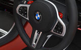 BMW M8 Gran Coupe 2020 UK first drive review - steering wheel
