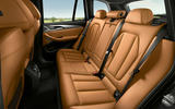 9 BMW X3 2021 first drive review rear seats